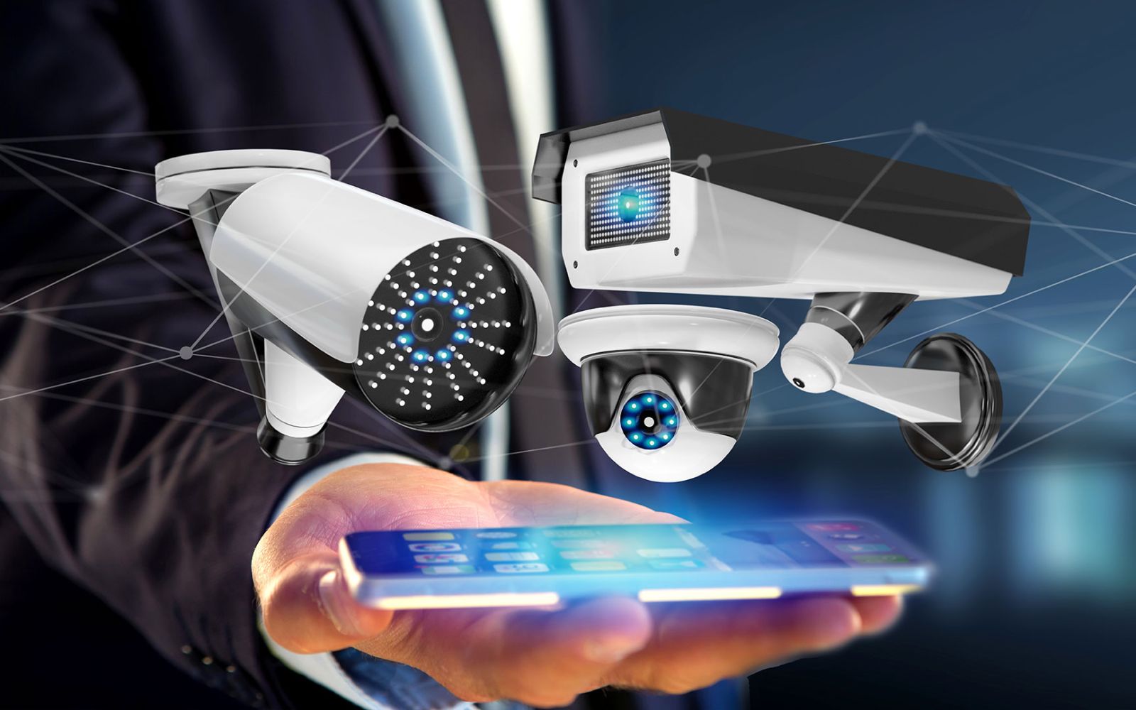 surveillance camera installation